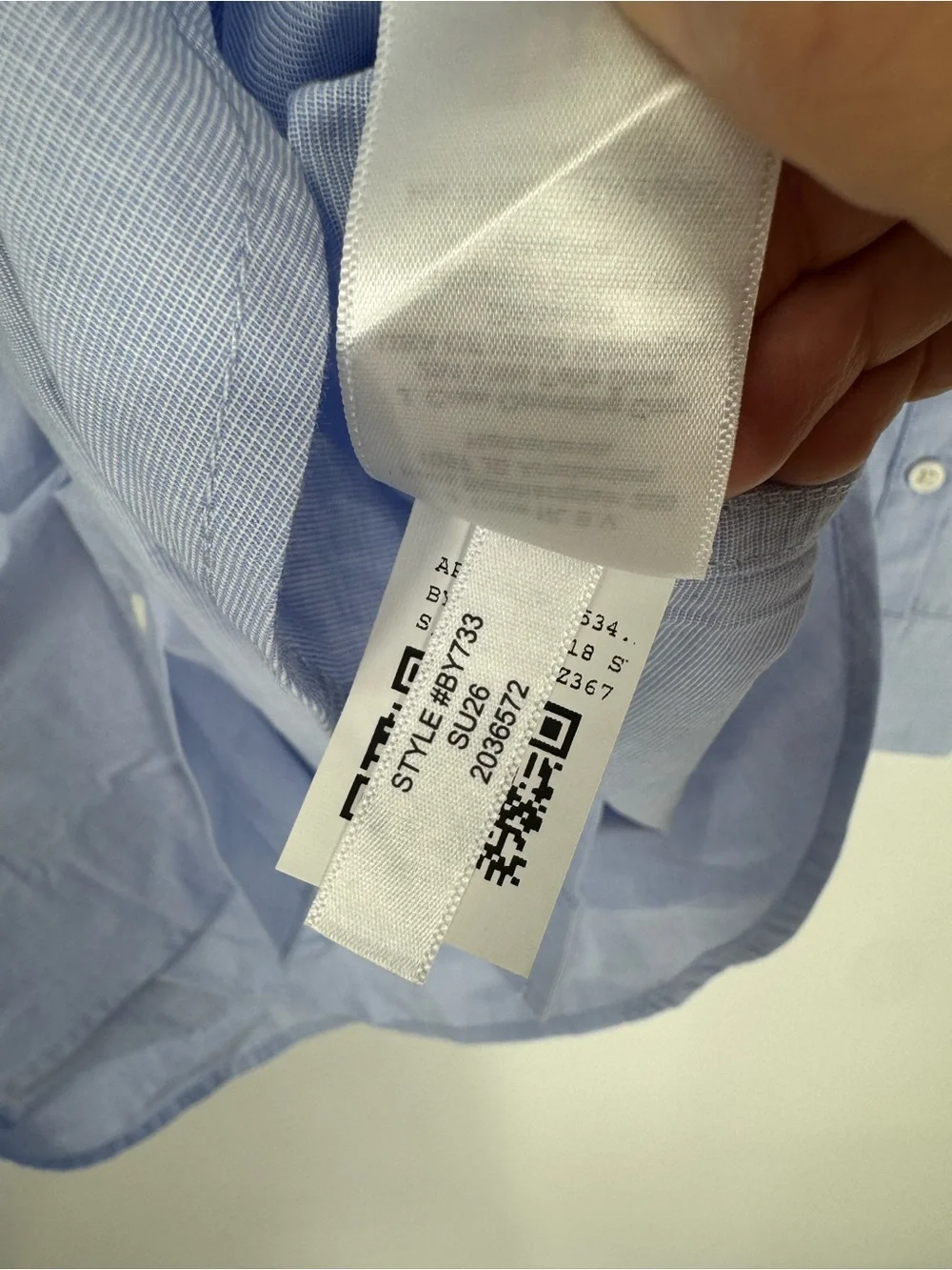 NWT J. Crew Étienne Oversized Button-up Shirt Lightweight Oxford Blue Eoe Size S